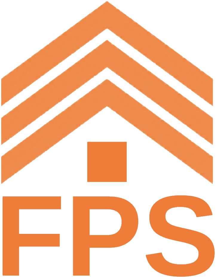 FPS three-chevron logo