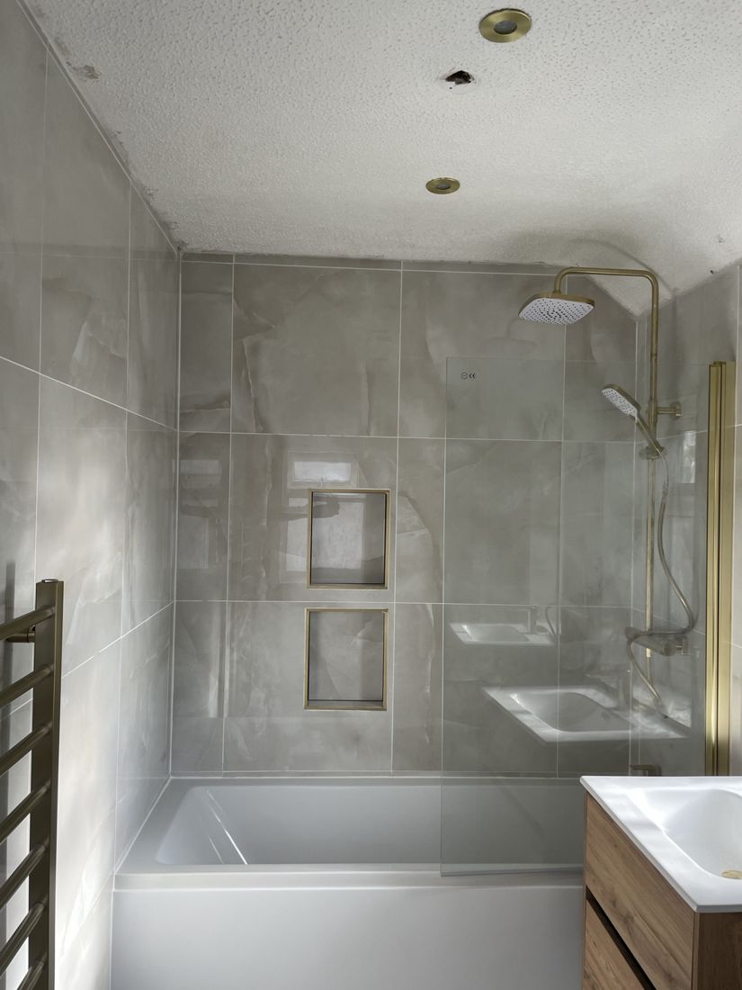 Utility room and feature panelling